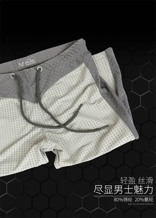 Boxers boxer boxer boxer boxer boxer boxer cueca u pouch cuecas calças de conforto respirável - Imagem 14