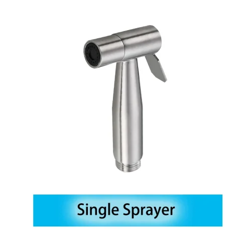 Handheld bidé conjunto pulverizador para o banheiro de aço inoxidável mão bidé torneira para o banheiro mão pulverizador chuveiro cabeça auto limpeza - Imagem 9