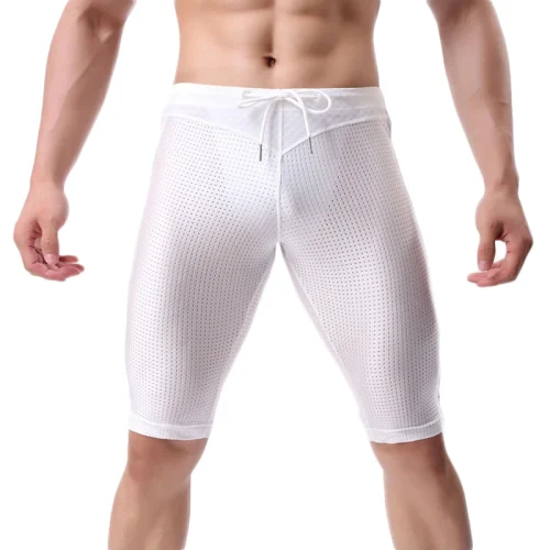 Boxers boxer boxer boxer boxer boxer boxer cueca u pouch cuecas calças de conforto respirável - Imagem 3