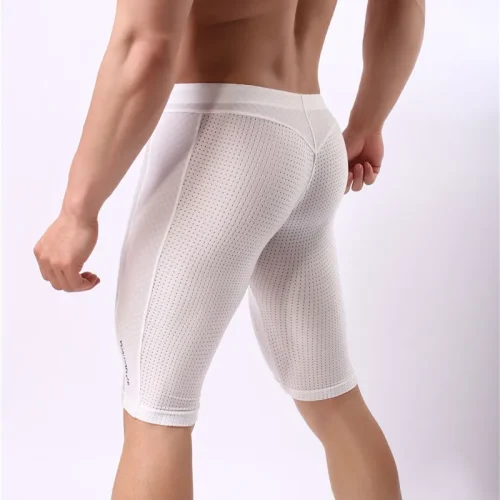 Boxers boxer boxer boxer boxer boxer boxer cueca u pouch cuecas calças de conforto respirável - Imagem 24