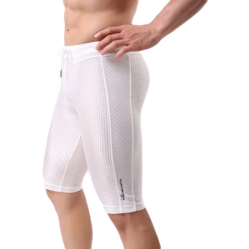 Boxers boxer boxer boxer boxer boxer boxer cueca u pouch cuecas calças de conforto respirável - Imagem 4