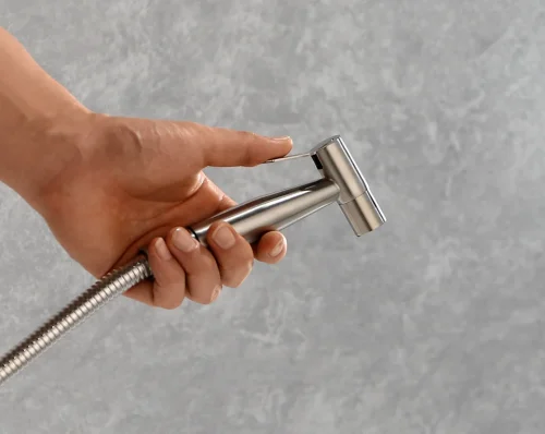 Handheld bidé conjunto pulverizador para o banheiro de aço inoxidável mão bidé torneira para o banheiro mão pulverizador chuveiro cabeça auto limpeza - Imagem 11