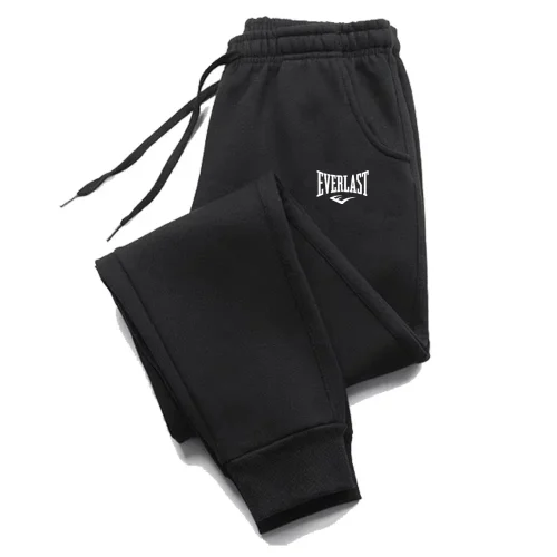 Calças estampadas masculinas EVERLAST Calças de corrida masculinas e femininas Calças de moletom esportivas Calças casuais de ginástica Calças respiráveis - Imagem 5