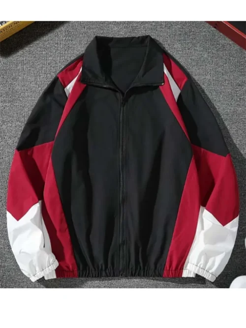 Jaqueta masculina com blocos de cores, leve, casual, para viagem, à prova de vento e resistente ao desgaste, tecido de alta qualidade, presente para namorado - Imagem 7