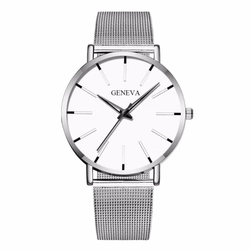 Moda ultra-fino masculino relógios de negócios banda de malha de aço relógio de quartzo masculino relogio masculino - Imagem 8