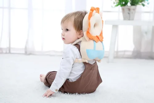 1-3t criança bebê cabeça protetor mochila travesseiro almofada de segurança evitar ferido dos desenhos animados travesseiro de segurança protetor chapelaria - Imagem 10