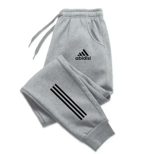 Calça de corrida masculina estampada para primavera e outono de 2024, calça de treino casual, calça de moletom fitness de alta qualidade da moda - Imagem 7
