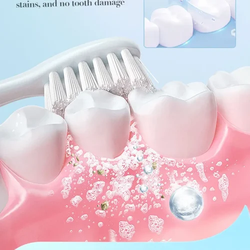 SADOER Mousse de limpeza de dentes branca brilhante, tártaro de limpeza, gengivas, dentes, cuidados de fixação de dentes orais frescos - Imagem 4