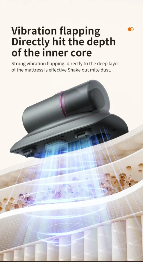 Handheld ácaro remoção aspirador de pó, filtro destacável, colchão, sofá, cama, Home instrumento, novo, 12000PA, 2022 - Imagem 12