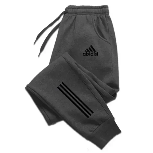 Calça de corrida masculina estampada para primavera e outono de 2024, calça de treino casual, calça de moletom fitness de alta qualidade da moda - Imagem 8
