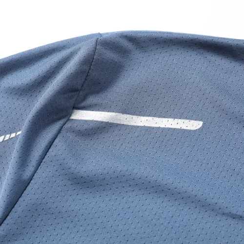 Chrlck camisetas masculinas de secagem rápida, respirável, caminhadas, pesca, elasticidade macia, esportes ao ar livre, camisa curta, verão - Imagem 4