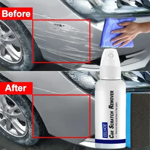 Remoção de arranhões de carro, spray de cera, reparo de pintura, agente de renovação de arranhões, ferramentas de limpeza de arranhões de veículos, removedor de marcas 50/100ml - Imagem 3