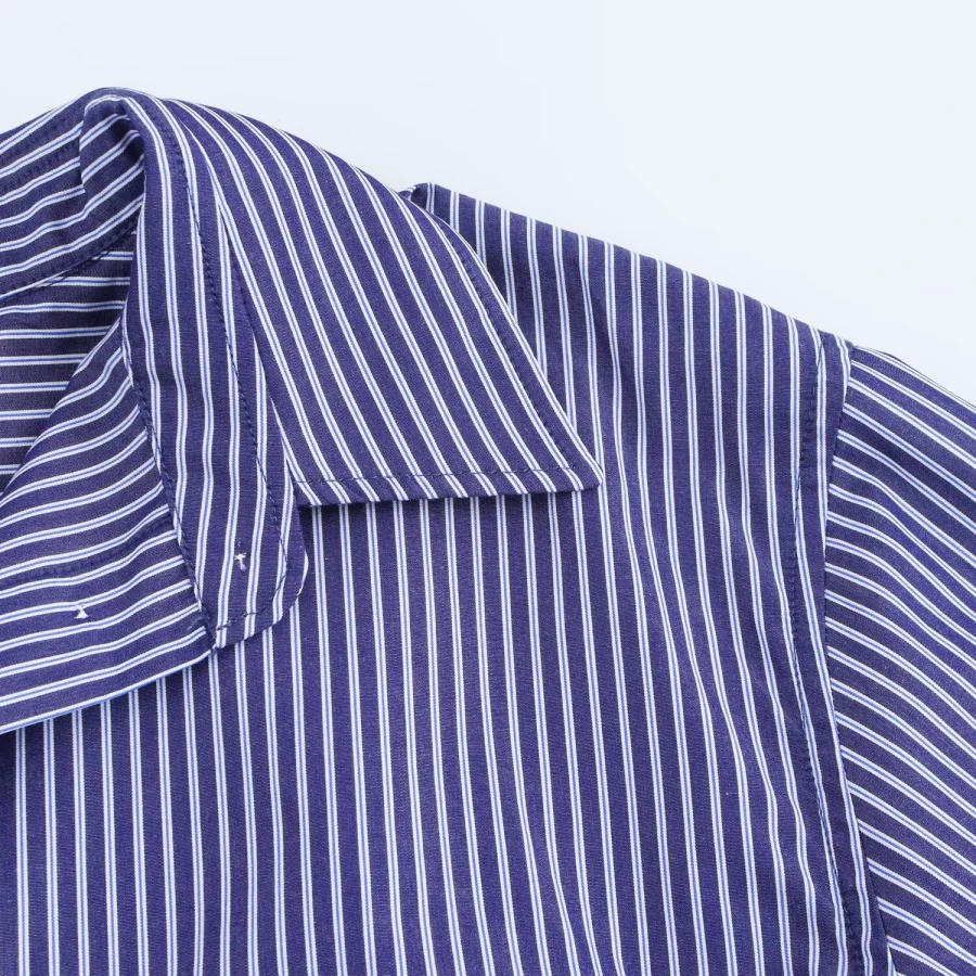 ETJ 2025 Primavera novo design de moda feminina simples versão solta de camisa de popeline de manga comprida tudo-em-um casual e confortável - Imagem 25