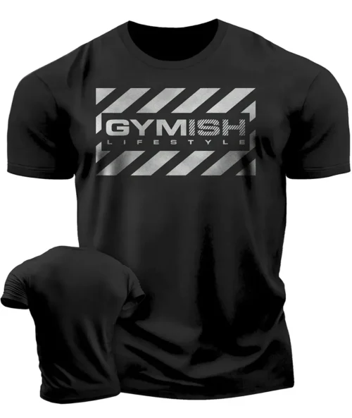 A camiseta masculina impressa em 3D para o verão de 2025 é um sucesso de vendas em moda casual esportiva, fitness e leveza - Imagem 11
