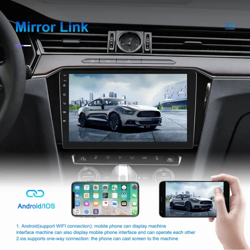Podofo 10.1 "/9"/7 "android rádio do carro 2din multimídia player de vídeo carplay android auto estéreo do carro para toyota volkswagen hyundai - Imagem 4