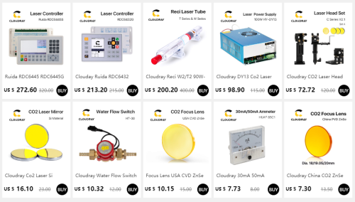 Cloudray-Fonte de Alimentação Laser para Gravação e Corte, CO2, M100W, 80-100W - Imagem 7