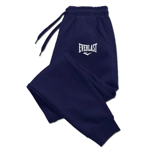 Calças estampadas masculinas EVERLAST Calças de corrida masculinas e femininas Calças de moletom esportivas Calças casuais de ginástica Calças respiráveis - Imagem 3