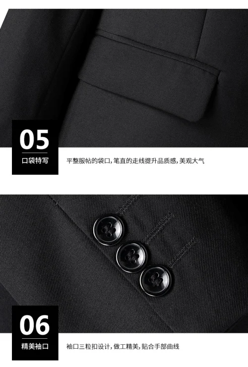 Novo (blazer + calças) moda masculina negócios cavalheiro estilo italiano fino cor sólida terno profissional casamento noivo melhor homem terno - Imagem 21