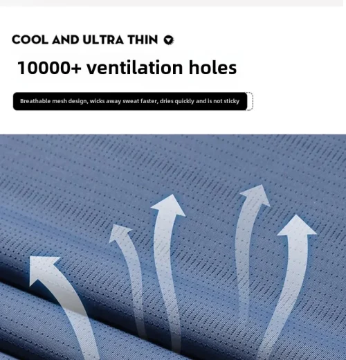 Colete masculino de seda gelada com gola redonda, malha respirável, secagem rápida, esportivo, ombro largo, roupa externa sem mangas, moda verão - Imagem 15