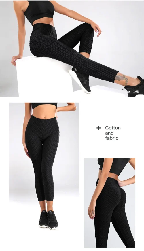 Push up leggings roupas femininas anti celulite legging fitness correr preto leggins sexy cintura alta legins treino leggings - Imagem 21