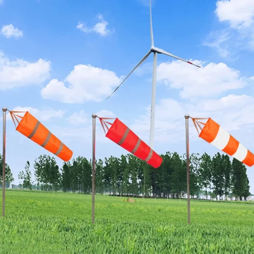 60/80/100cm windsock ao ar livre medição de direção do vento cinto reflexivo rip-stop cata-vento para aeroporto aviação jardim fazenda - Imagem 19