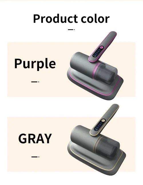 Handheld ácaro remoção aspirador de pó, filtro destacável, colchão, sofá, cama, Home instrumento, novo, 12000PA, 2022 - Imagem 25