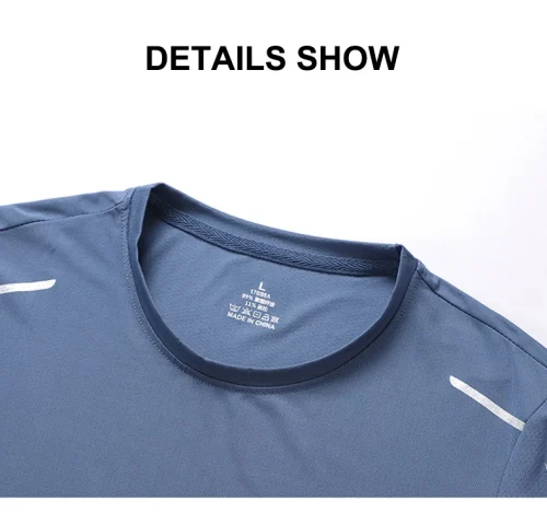 Chrlck camisetas masculinas de secagem rápida, respirável, caminhadas, pesca, elasticidade macia, esportes ao ar livre, camisa curta, verão - Imagem 22