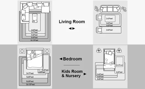 Vikama lã de seda cor sólida sala de estar quarto cabeceira sofá tapete macio casa luz luxo antiderrapante sujo resistente lavável - Imagem 17